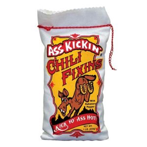 Ass Kickin’ Chili Fixin’s