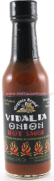 Virginia Brand Vidalia Onion Hot Sauce, 5oz.