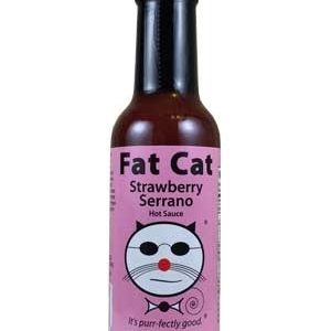 Fat Cat Strawberry Serrano Hot Sauce