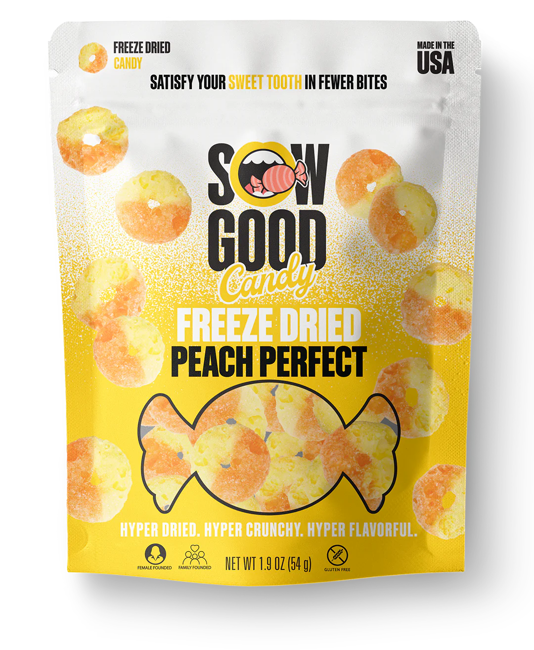 Sow Good Freeze Dried Peach Perfect