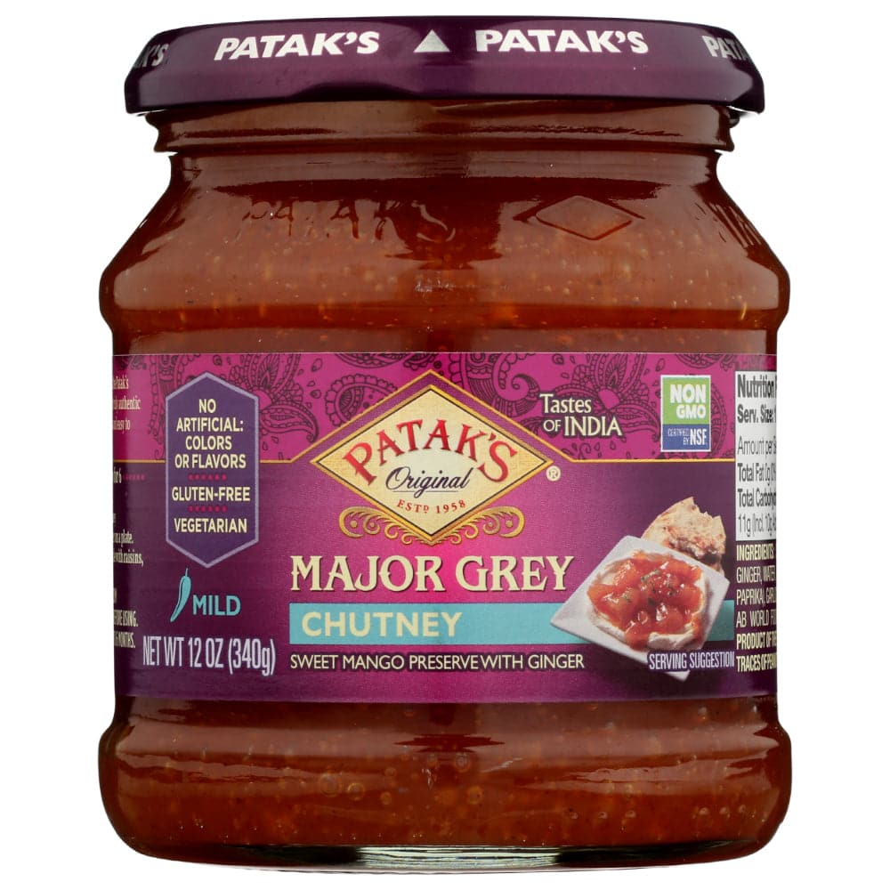 Patak’s – Major Grey Chutney – 12oz