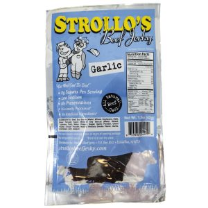Strollo’s Garlic Beef Jerky- 1.5oz.