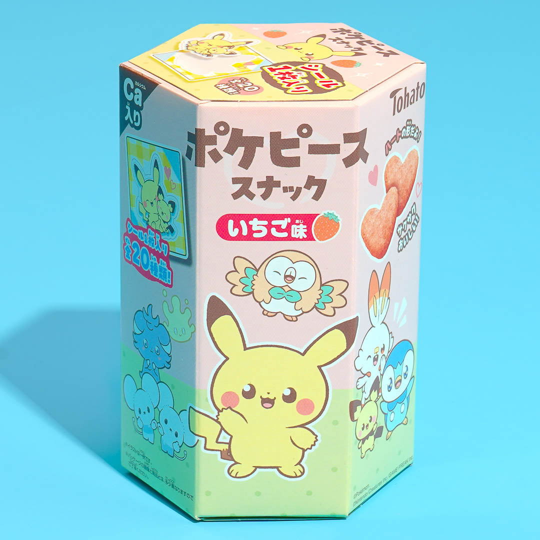Tohato Pokemon Pokepeace Heart Snack – Strawberry