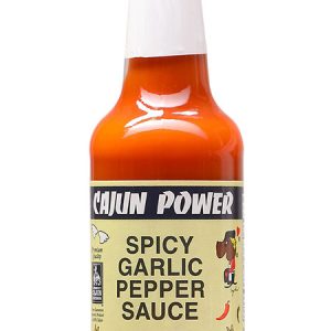 Cajun Power Spicy Garlic Pepper Sauce, 6oz.