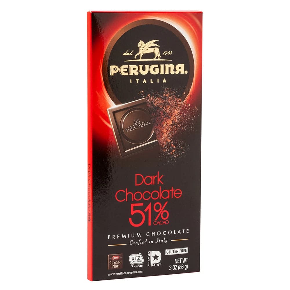 Perugina – Candy Bar Dark Chocolate 51% – 3oz