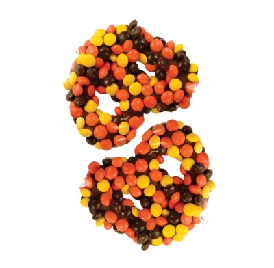 Asher’s Gourmet Milk Chocolate Pretzels With Reese’s Pieces