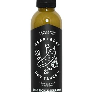 Heartbeat Dill Pickle Serrano Hot Sauce, 6oz.