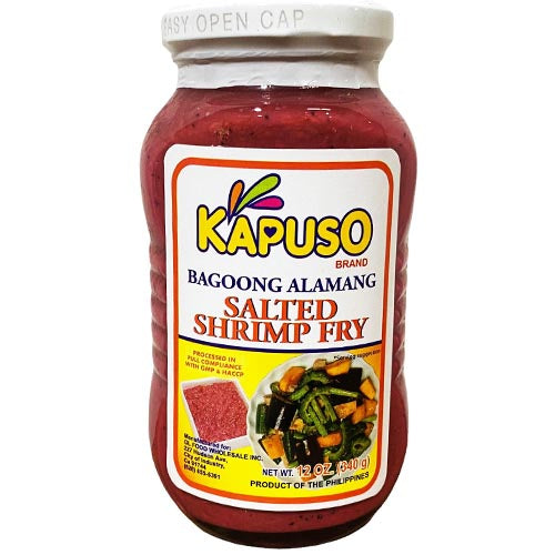 Kapuso – Bagoong Alamang – Salted Shrimp Fry – 12 OZ
