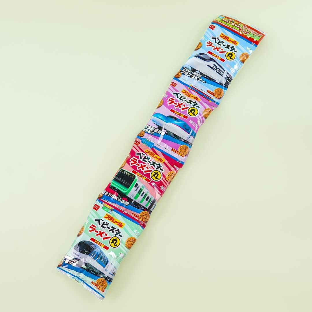 Baby Star x TOMY Plarail Chicken Ramen Snack Set – 4 pcs