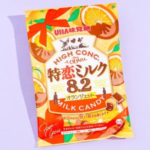UHA Tokuno Milk 8.2 High Concentrated Candy – Chocolate Orange