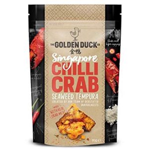 The Golden Duck Co – Chili Crab – Seaweed Tempura with Real Crab Meat – 110 G
