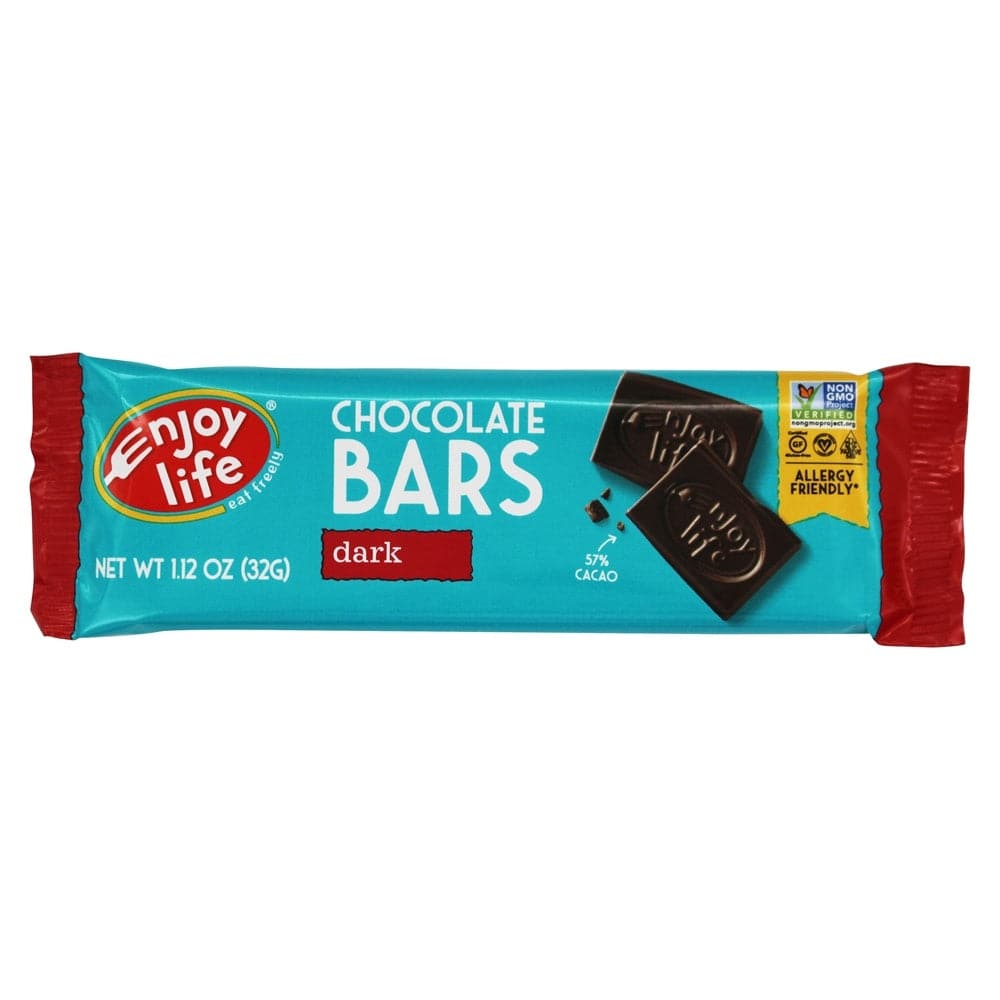 Enjoy Life Boom Choco Boom Dark Chocolate Bar, 1.12 oz | Pack of 24