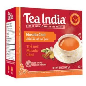 Tea India Masala Chai Tea (Tea Bags) 6.43oz (182g)