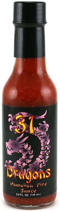 31 Dragons Hawaiian Fire Sauce Hot Sauce, 5oz.