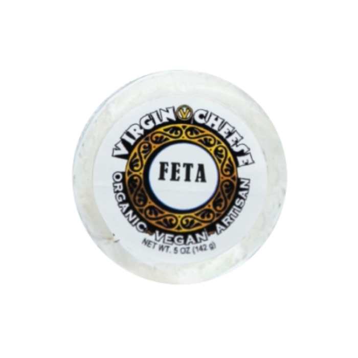Virgin Cheese – Organic Vegan Artisan Feta Cheese, 5oz