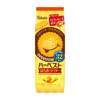 Tohato “Harvest, Honey Butter Toast” Thin Biscuit, 100g