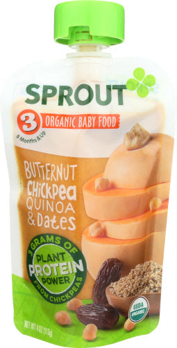 Sprout Plant Power Chickpea Quinoa 4 Oz – Pack Of 6