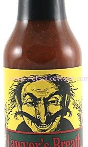 Lawyer’s Breath Hot Sauce, 6oz.