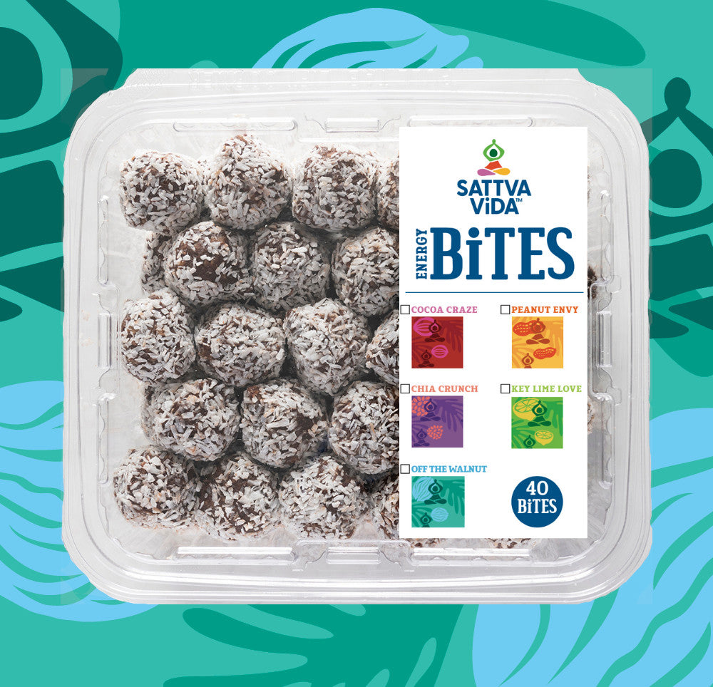 Sattva Vida Off The Walnut Energy Bites – 40 Bites total