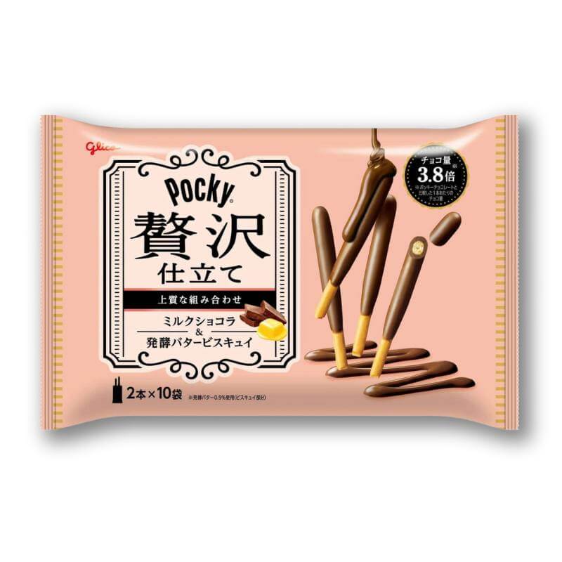 Pocky Premium Biscuit Sticks – Zeitaku Milk Chocolate