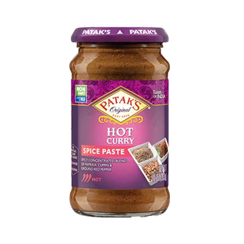 Patak’s Hot Curry Spice Paste 10 oz