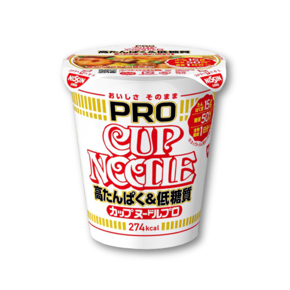 Nissin Cup Noodles PRO – Original Flavor High Protein & Low Carbohydrate