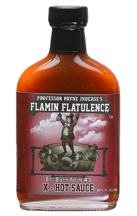 Flamin’ Flatulence X-Hot Hot Sauce, 5.7oz.