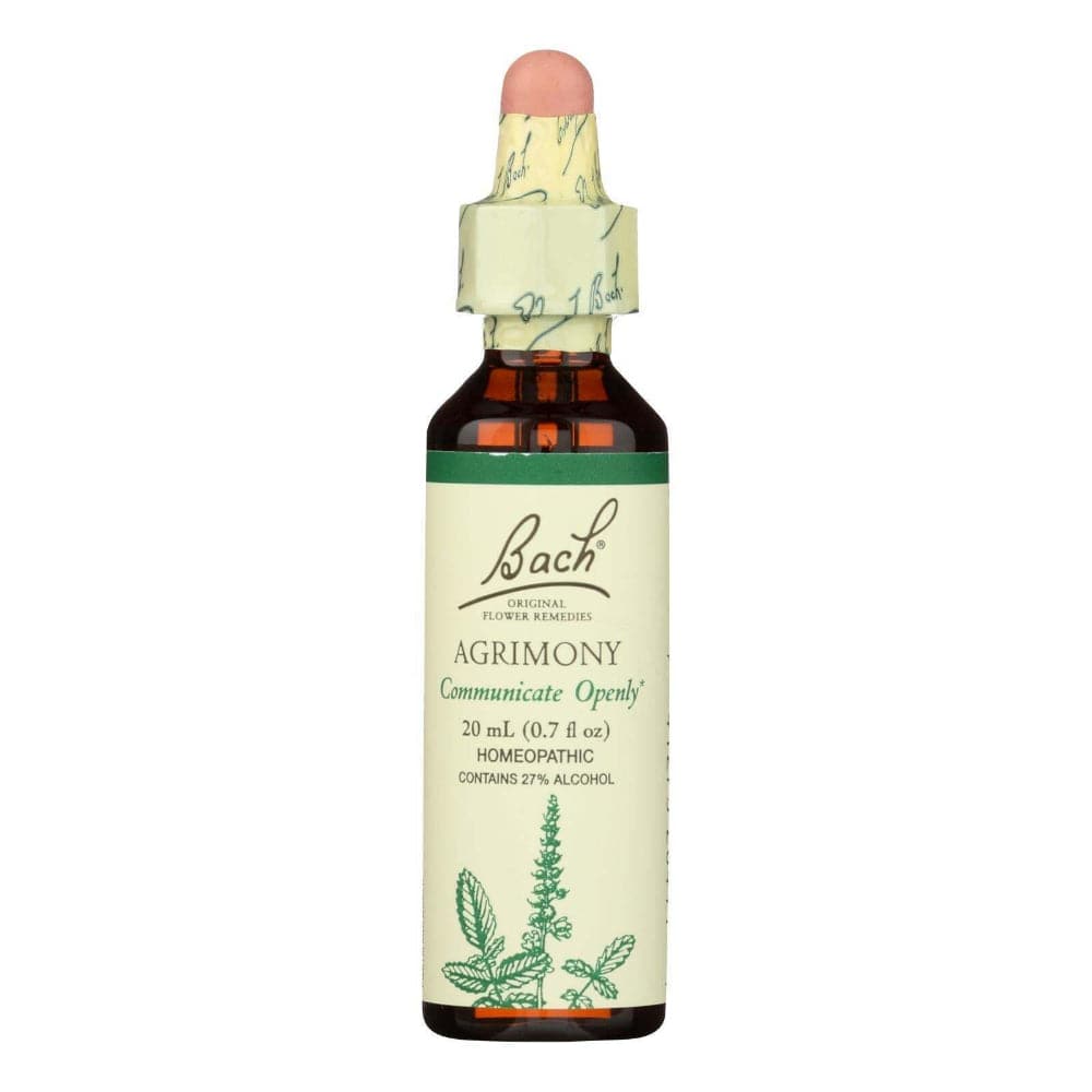 NELSON BACH – Remedies Agrimony Flower Essence – 0.7floz