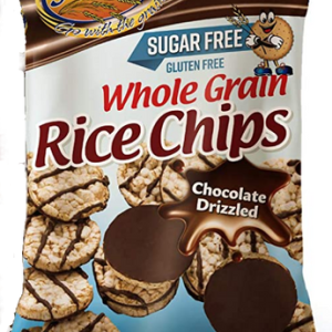 Shibolim Sugar Free Whole Grain Rice Chips Chocolate Coated, 3.5 oz.