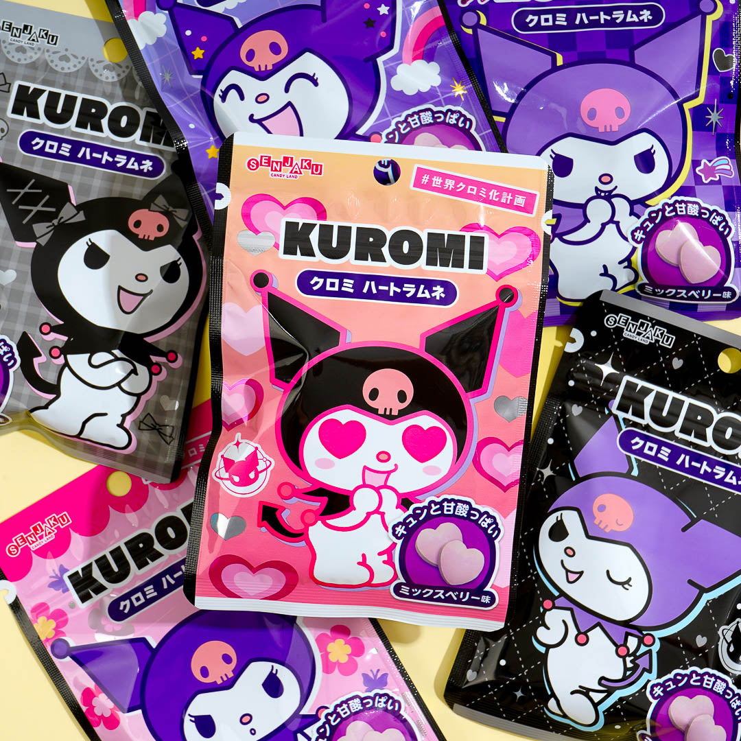 Kuromi Heart Ramune – Mixed Berry