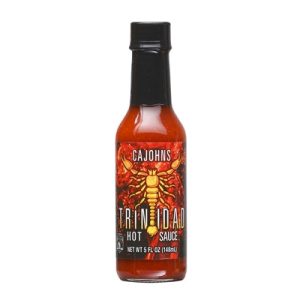 Hot Sauce Trinidad Scorpion CaJohns Heat 10