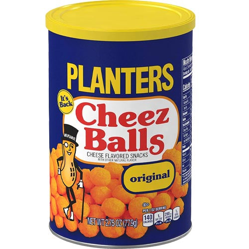 Planters – Cheez Balls – Cheese Flavored Snacks – Original – 2.75 OZ