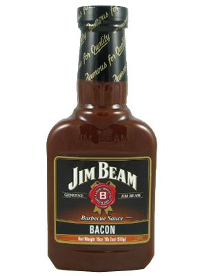 Jim Beam Bacon Barbecue Sauce, 18oz.