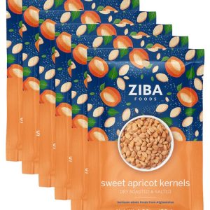 Ziba Foods Kernel Roasted Salted Sweet Apricot 1.06 Oz – Pack Of 12