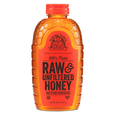 Nature Nate’s Raw Unfiltered Honey, 32 oz.