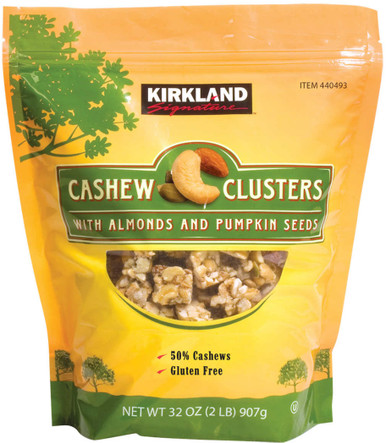 Kirkland Cashew Clusters, 32 oz