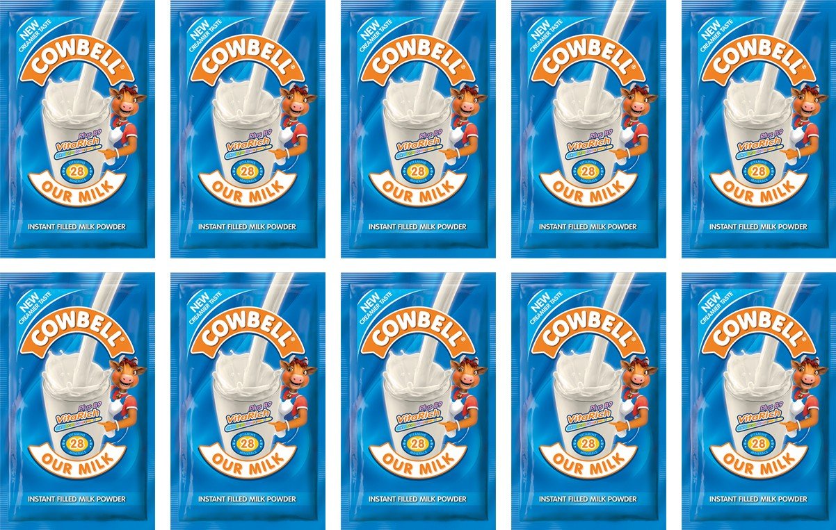 Cowbell Milk Sachet 12g | Pack of 10