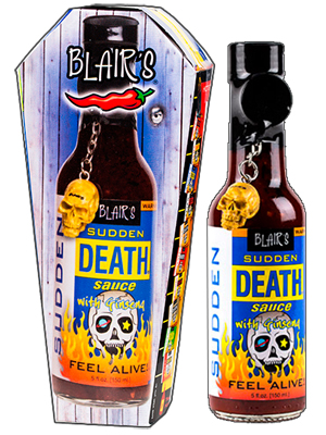 Blair’s Sudden Death Sauce w/ Ginsing