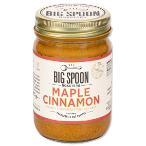 Big Spoon Roasters – Maple Cinnamon Peanut & Pecan Butter: 13oz Jar