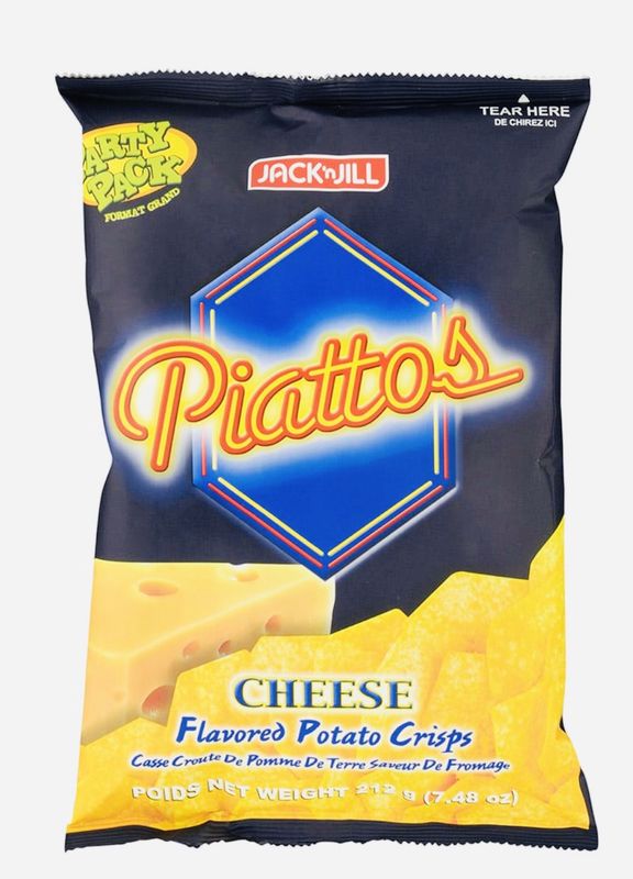 J&J Piattos Cheese Chips Party Pack 212G