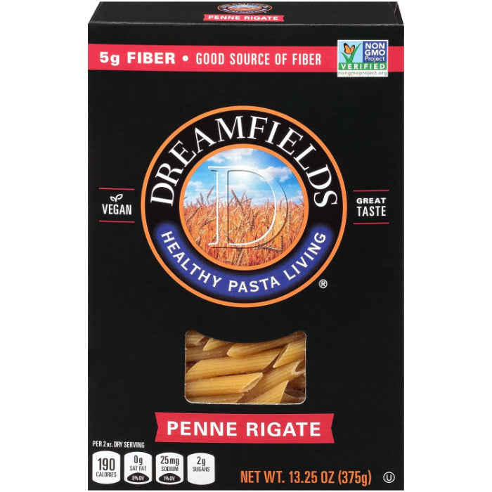 Dreamfields – Penne Pasta, 13.25 Oz (Pack of 12)