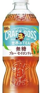 Suntory, Boss, Craft Boss, Sugar Free, Blue Ceylon Tea, 600ml