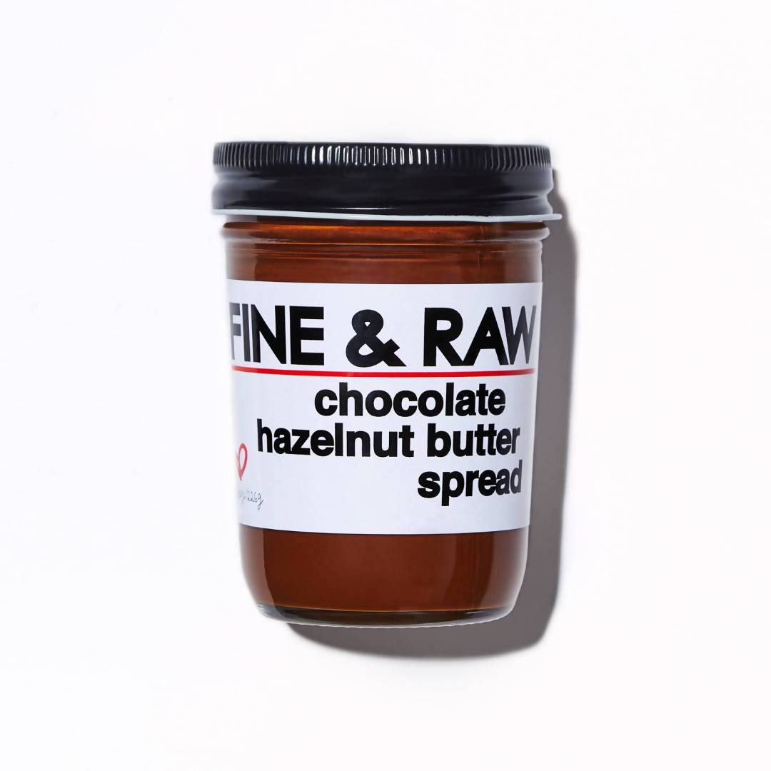 Fine and Raw Hazelnut Spread, Organic, Fair Trade – 12 Jars x 8oz case