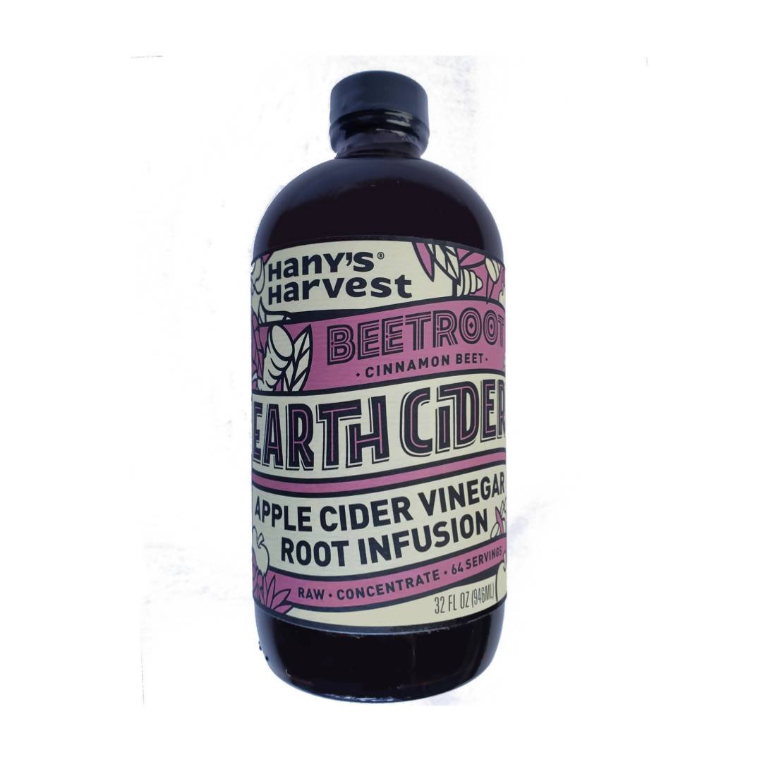 Beetroot Earth Cider Bottles – 6 x 32oz – Hany’s Harvest
