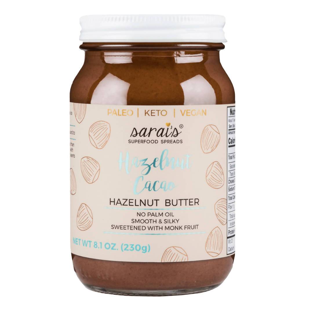 Hazelnut Cacao Butter Jars – 24 x 12oz