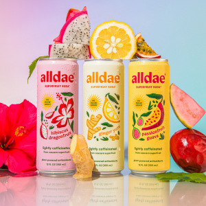 AllDae Variety Pack Superfruit Soda Can – 12 cans x 12 oz case