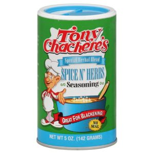 Tony Chachere’s Seasoning Spice & Herb 5 Oz – Pack Of 6