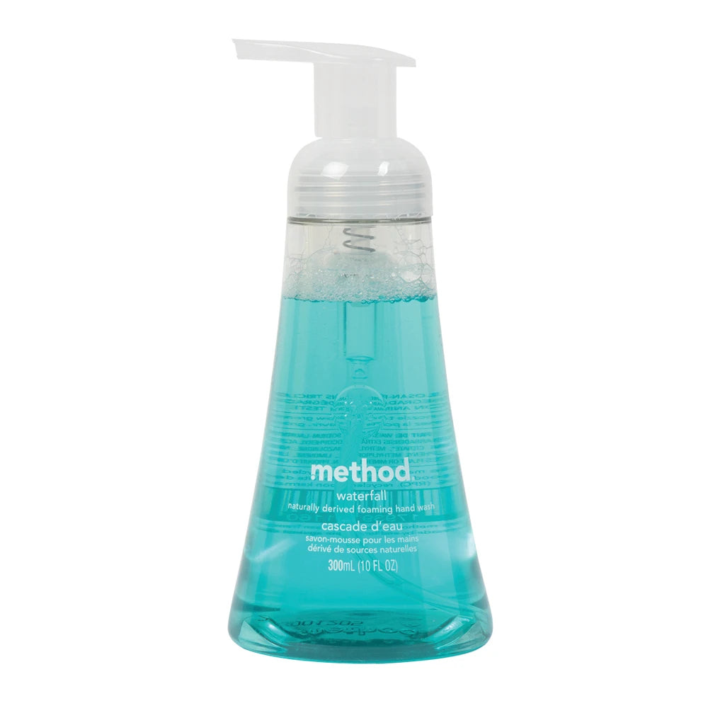 Method – Hand Wash Foaming, Waterfall Scent, 10 Oz (Pack of 6)
