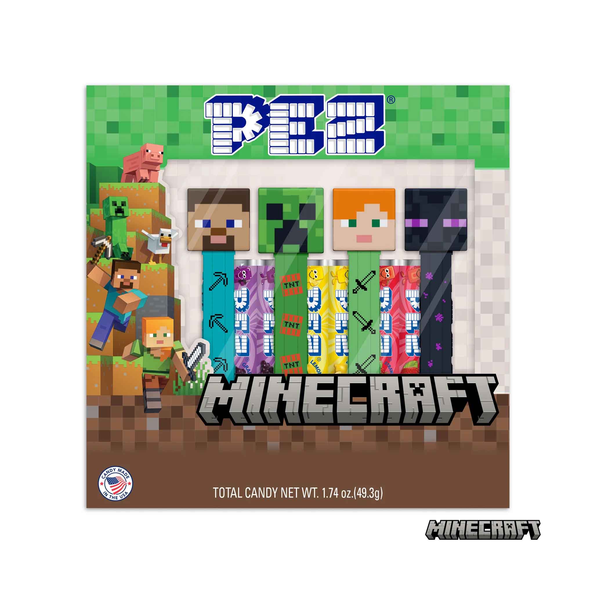 PEZ – Minecraft Gift Set