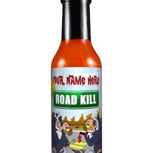 Hot Sauce Roadkill Garlic Habanero 5 oz Heat 7